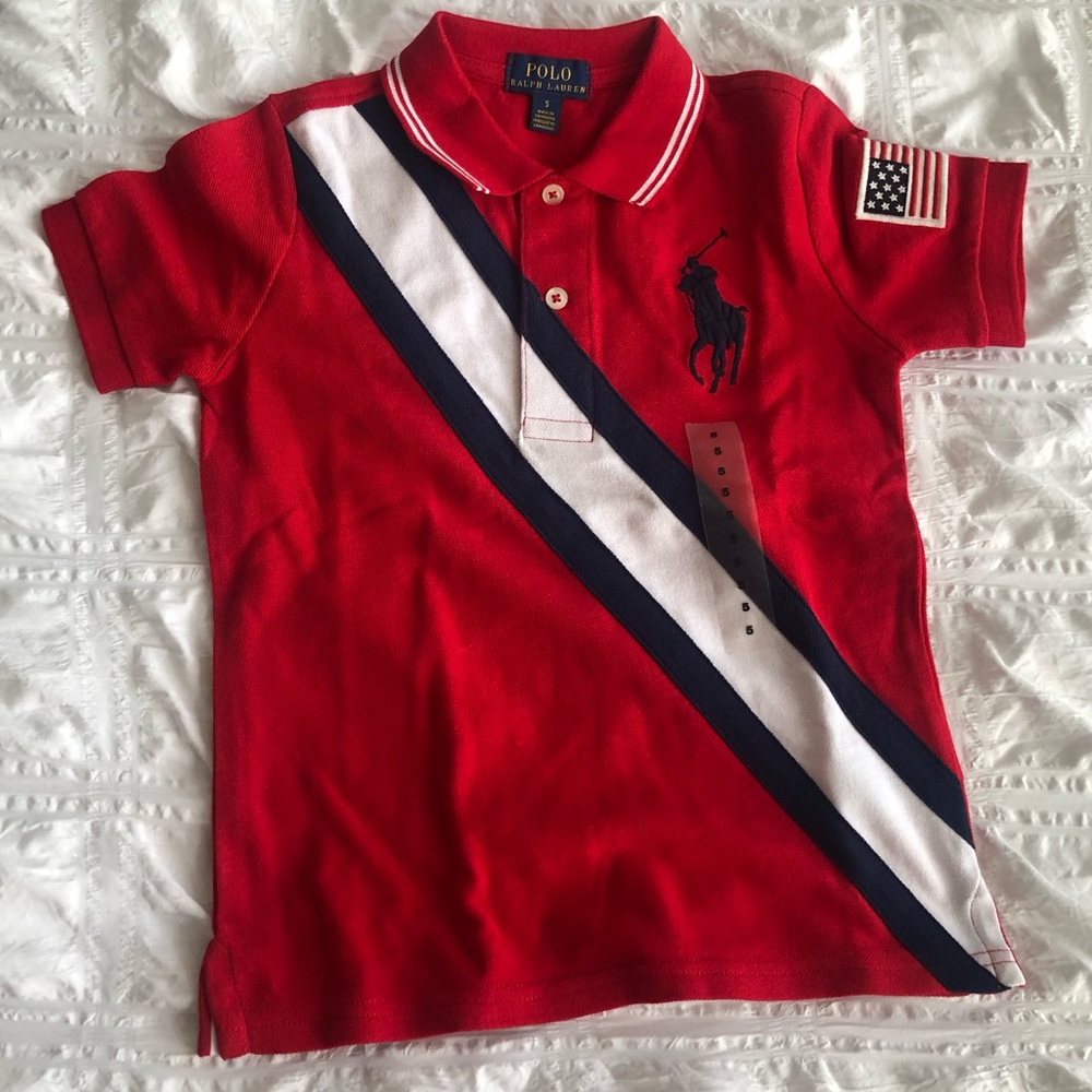 New Polo Ralph Lauren Boys 5T shirt